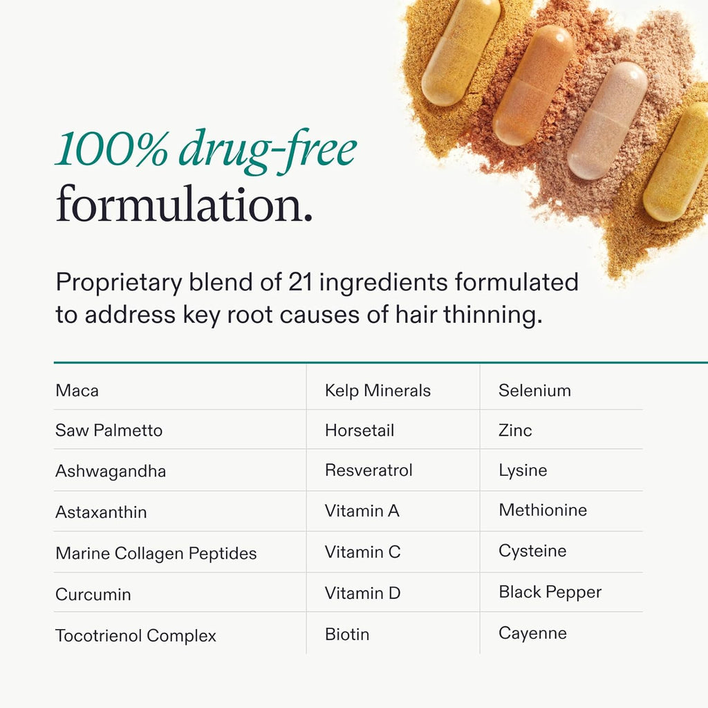 Nutrafol Women's Balance Hair Growth Supplements,