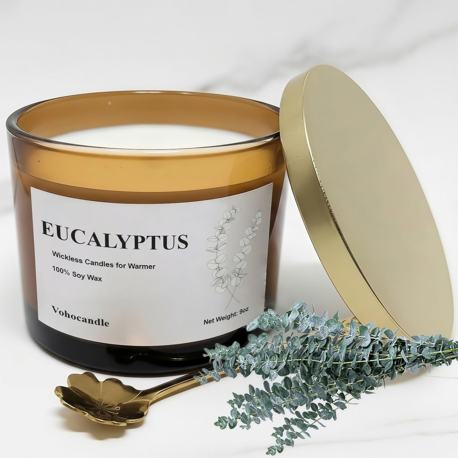 VOHO Lavender Wickless Candles
