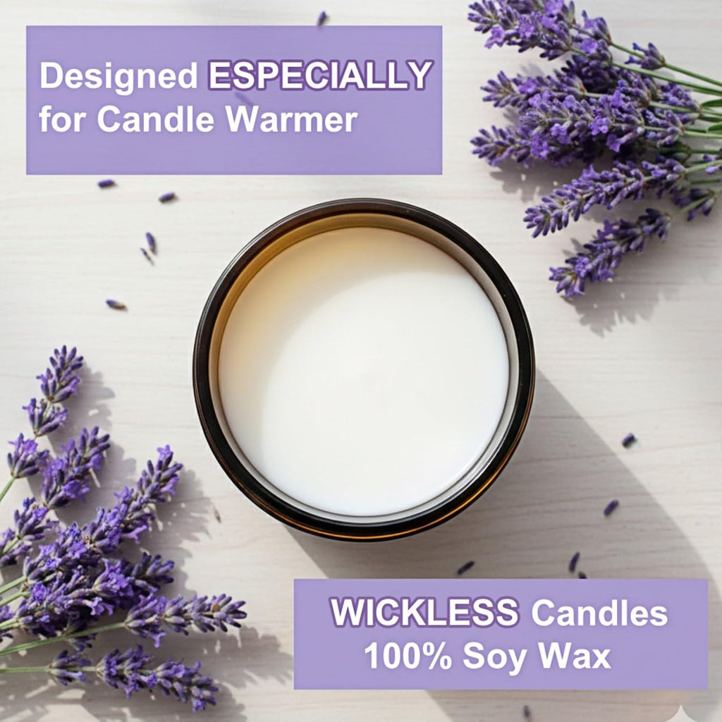 VOHO Lavender Wickless Candles