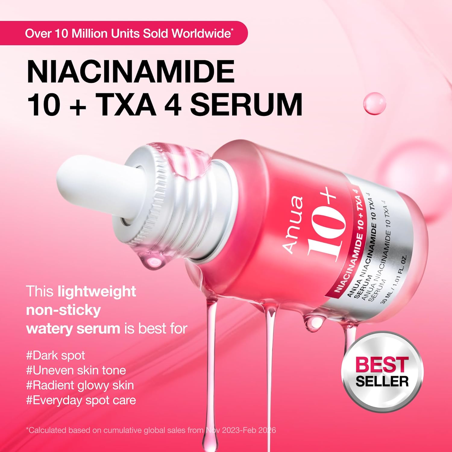 Anua Niacinamide 10 + TXA 4 Serum