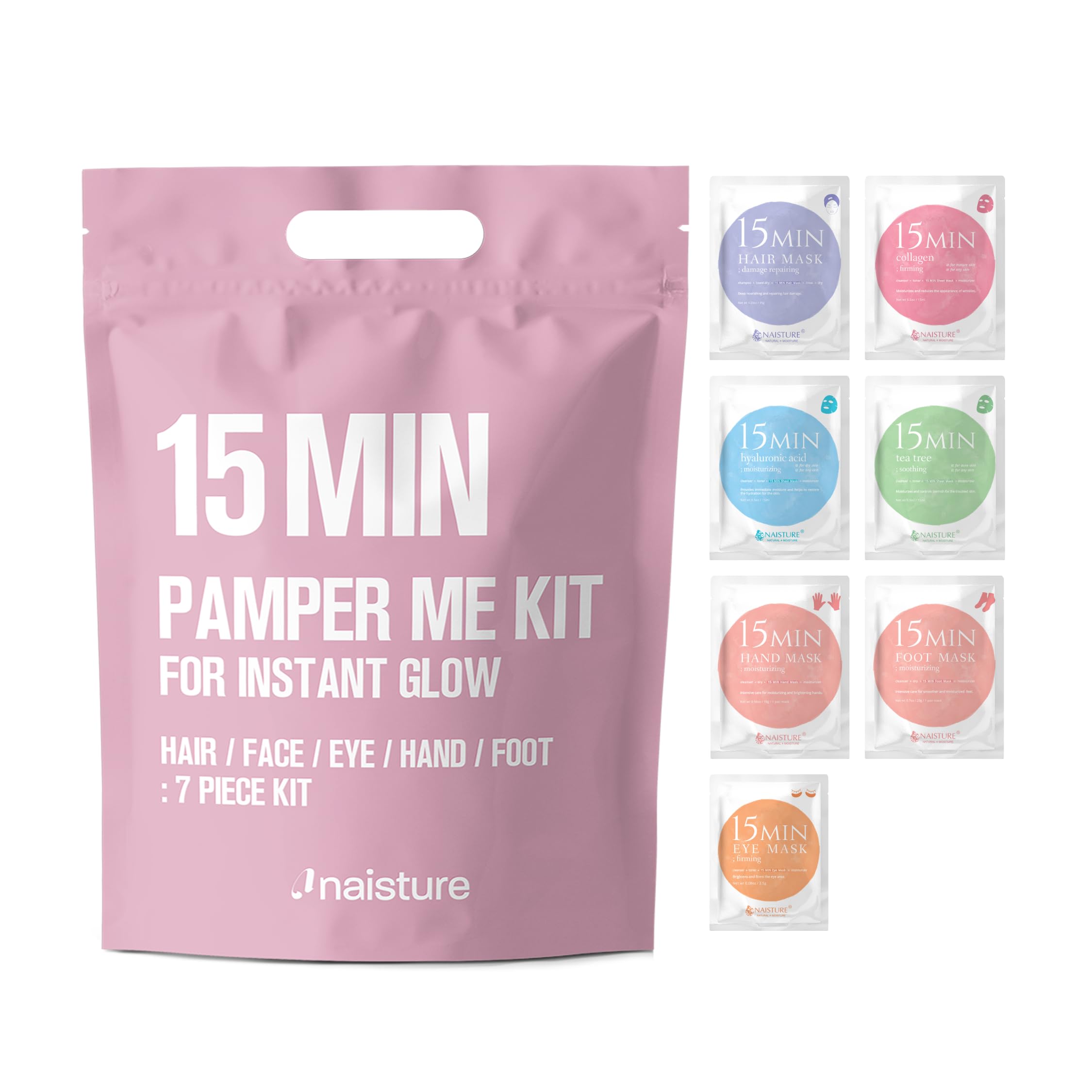 15 Min Pamper Me Korean Spa Skincare Set