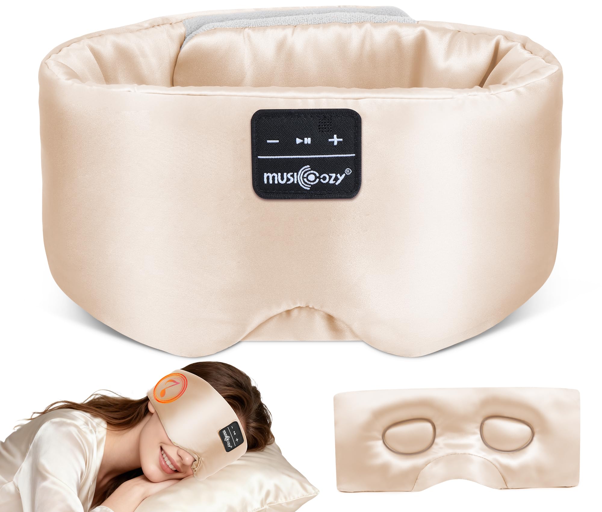 Mulberry Silk Bluetooth Sleep Mask