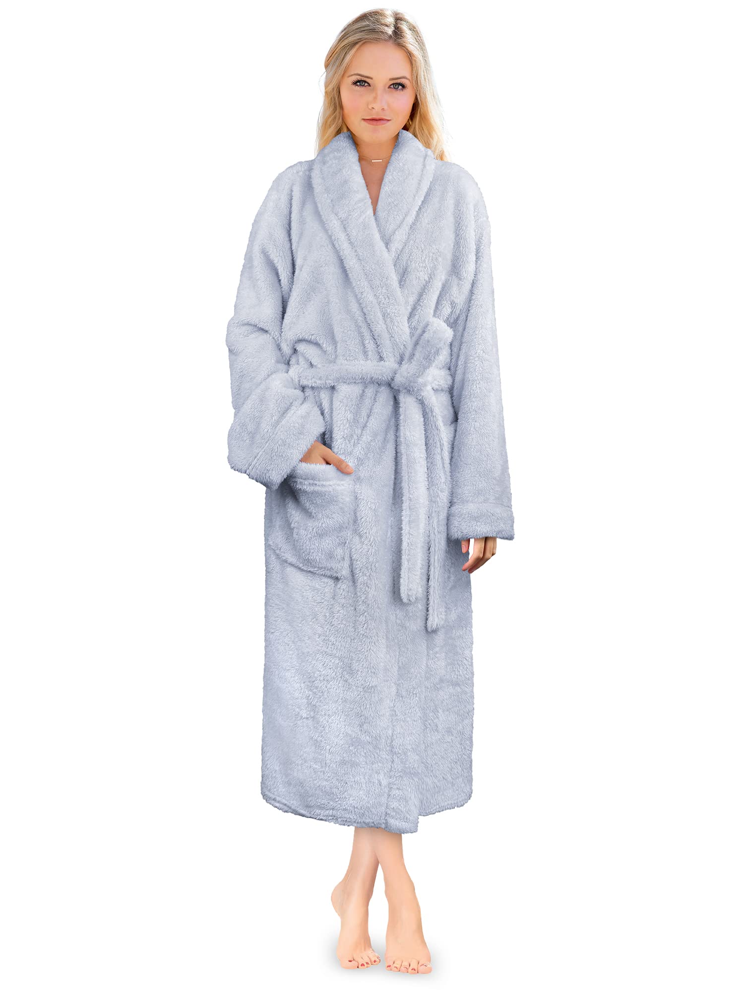 PAVILIA Plush Sherpa Robe