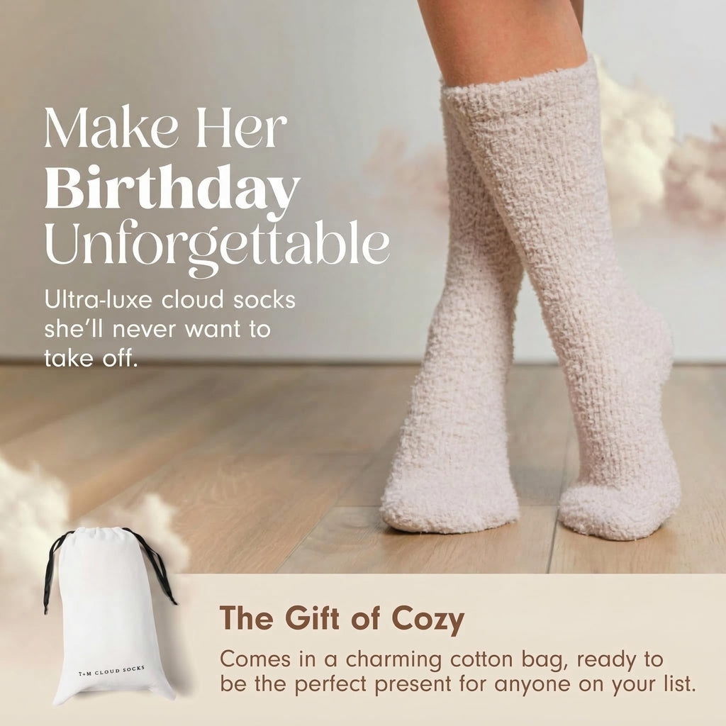 Ultra-Luxe Cloud Sock
