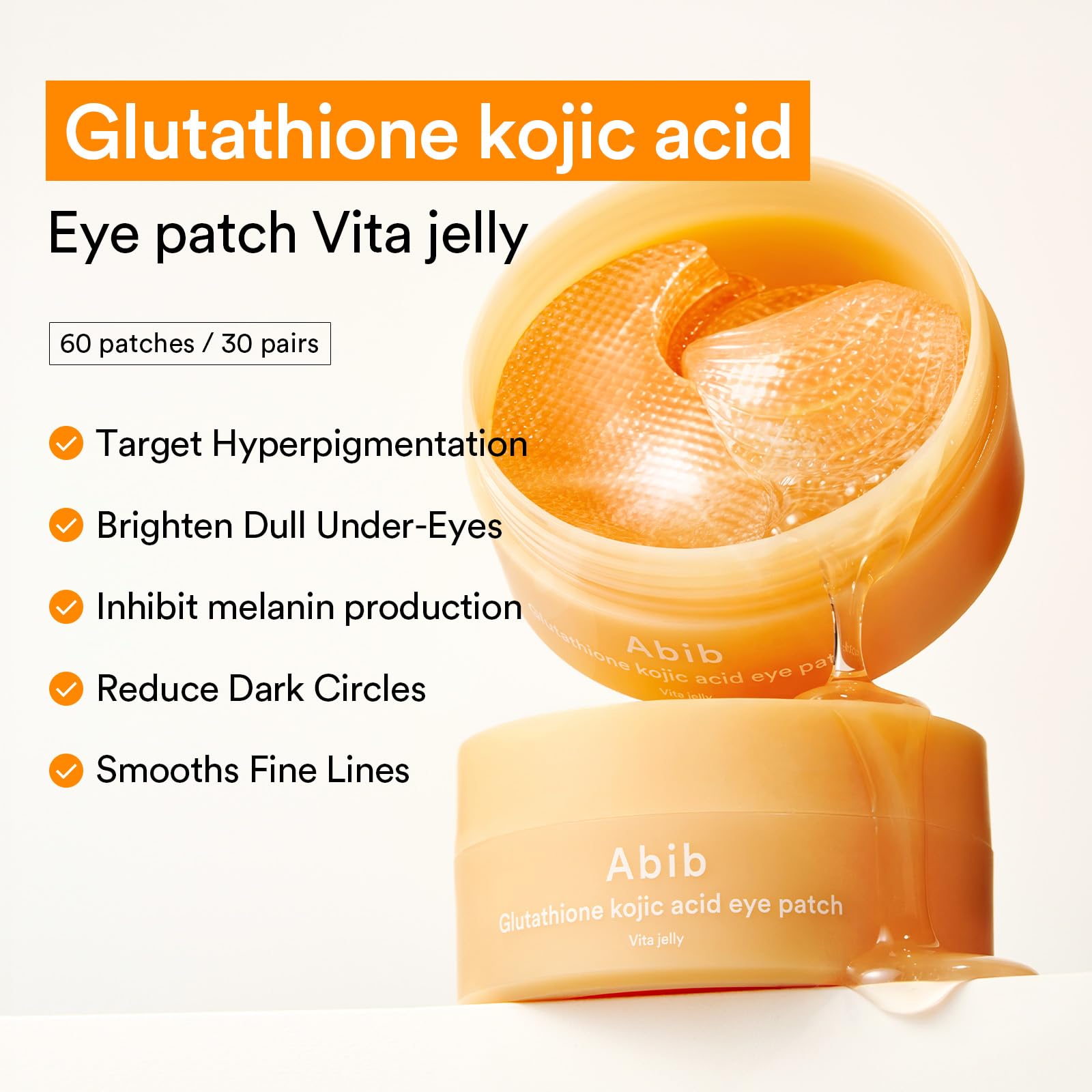 Abib Collagen Peptide Eye Patches