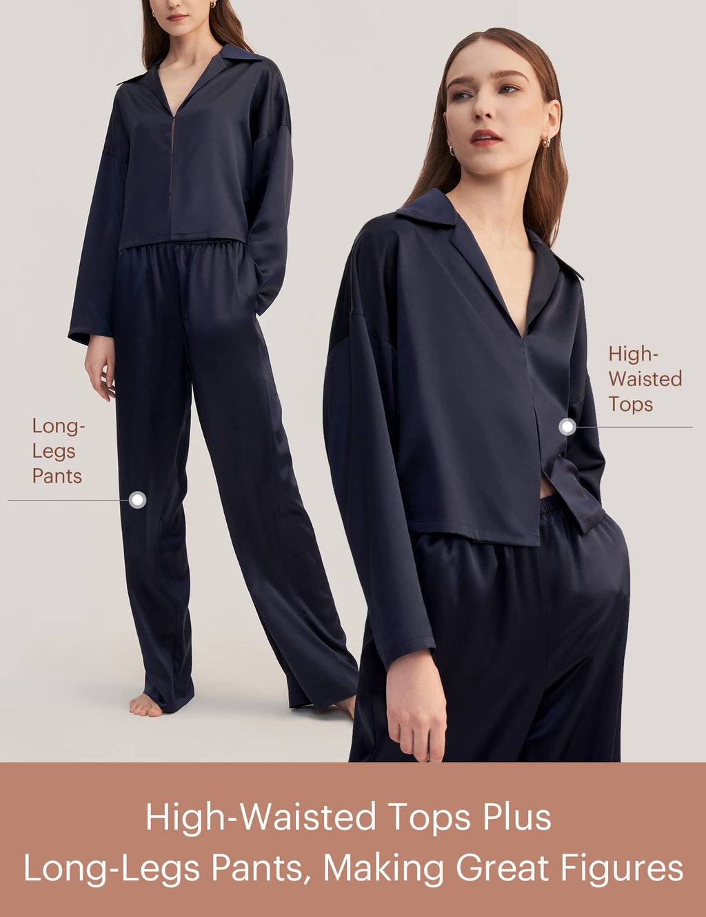 LilySilk 2 Piece Pajama Set