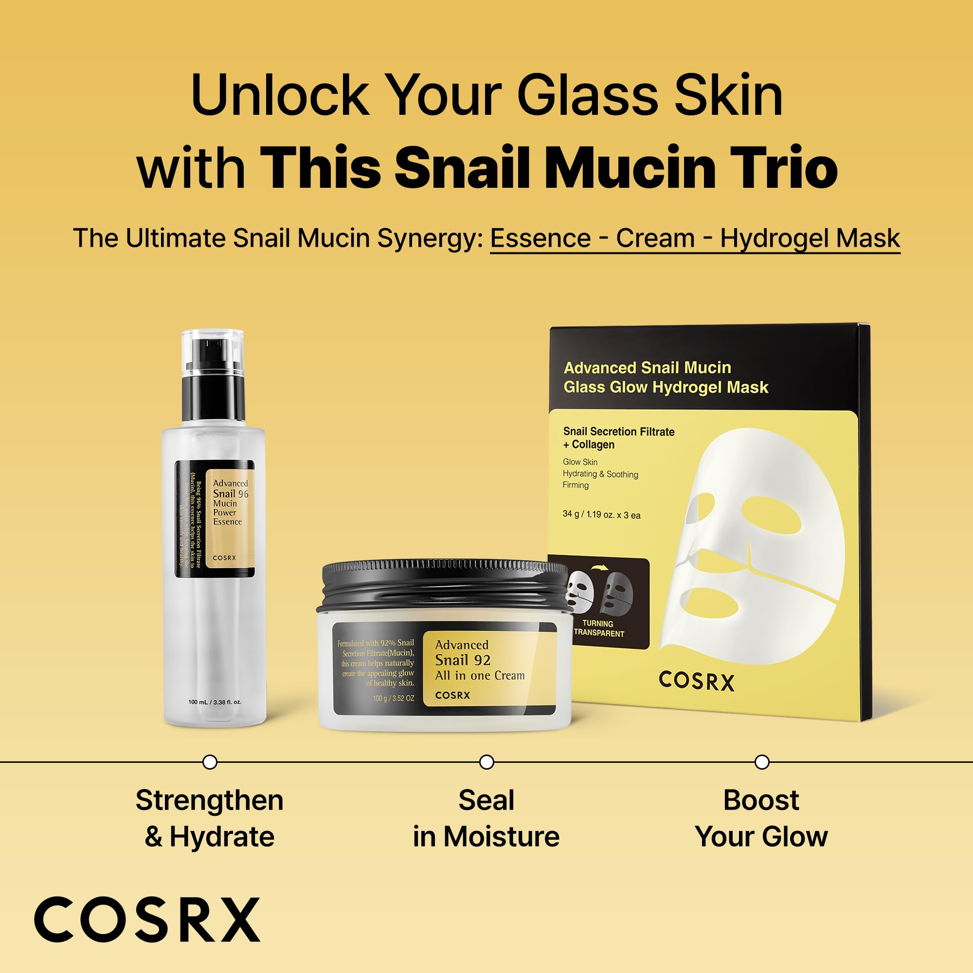COSRX Snail Mucin Repairing Hydrating Serum