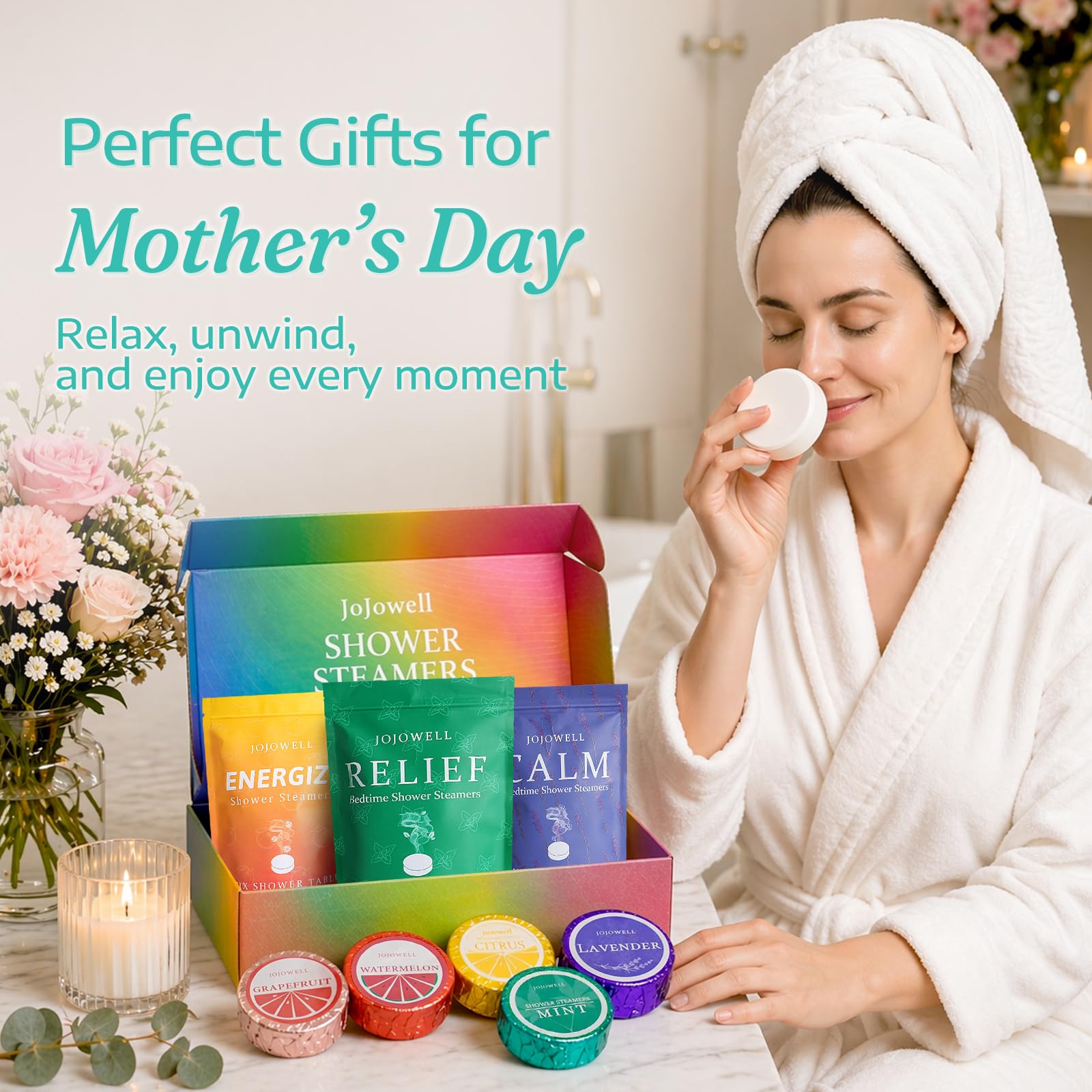 JoJowell Aromatherapy Shower Steamers
