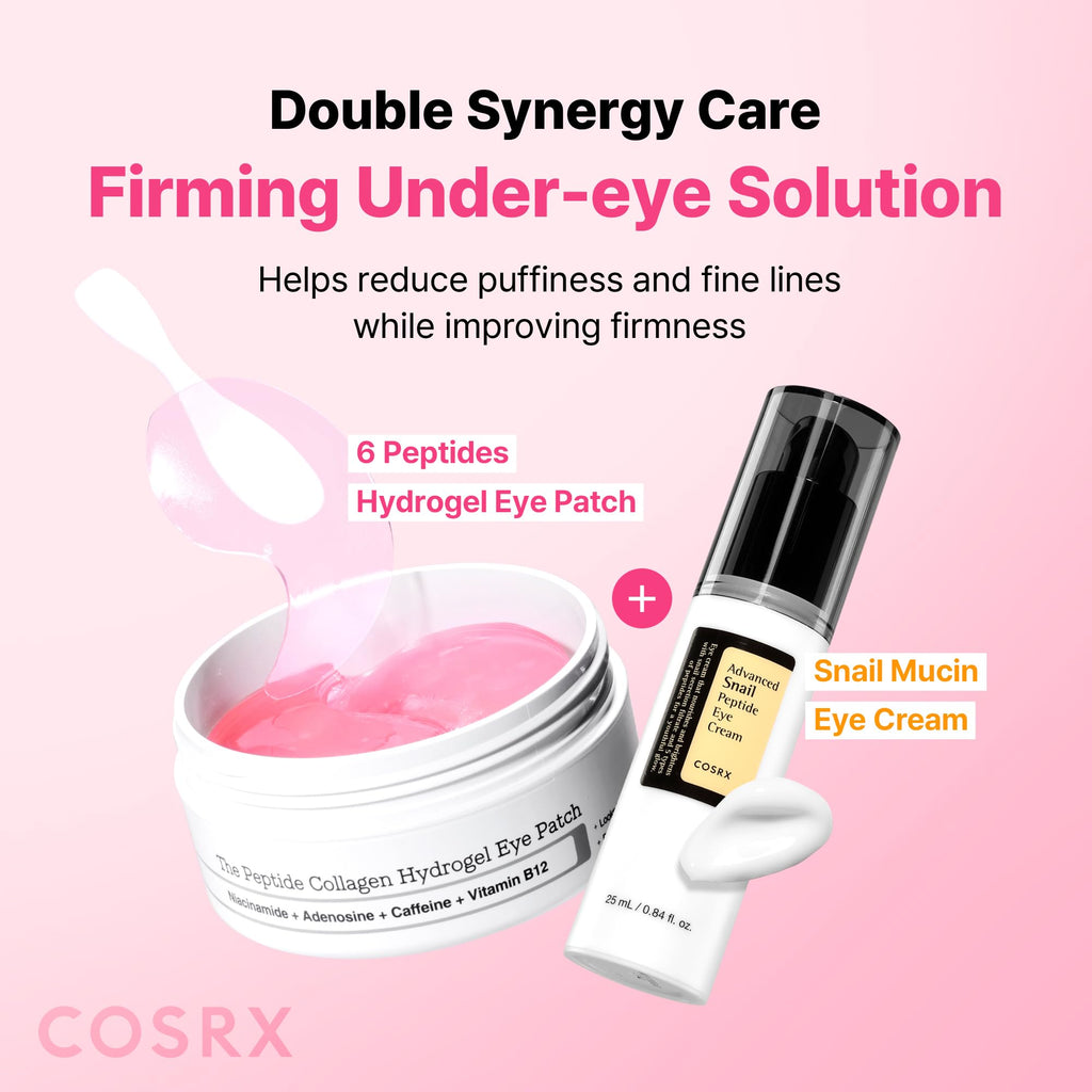 COSRX Pink Peptides Collagen Hydrogel Eye Patch