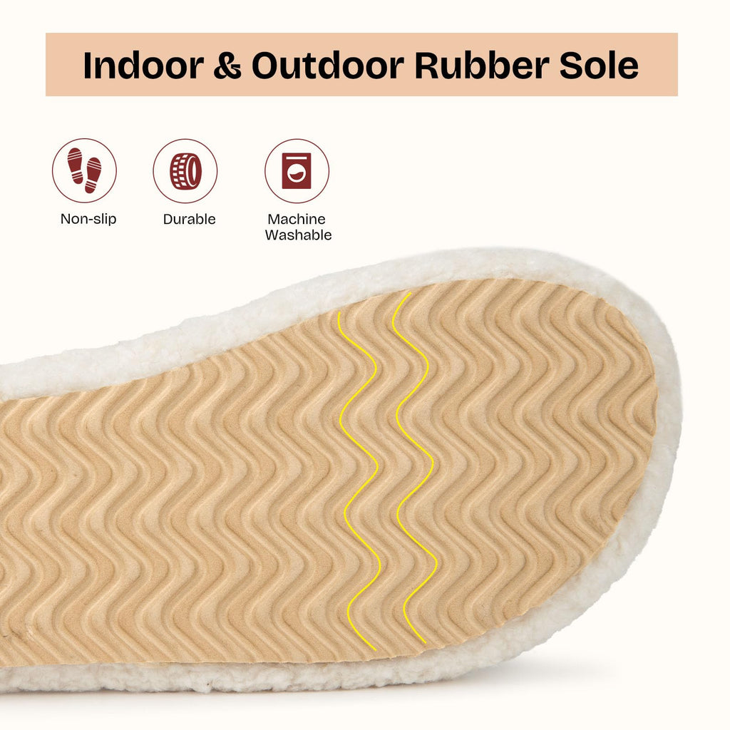 Fuzzy Memory Foam Slippers