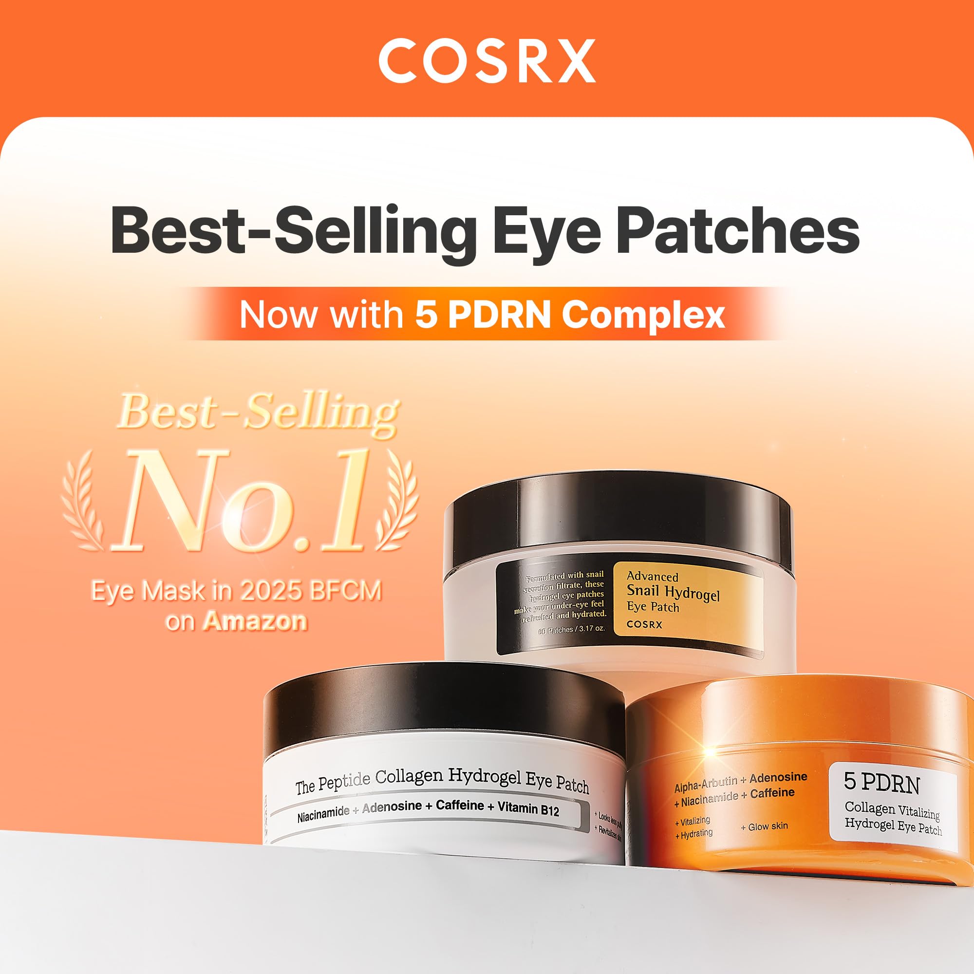 COSRX Pink Peptides Collagen Hydrogel Eye Patch