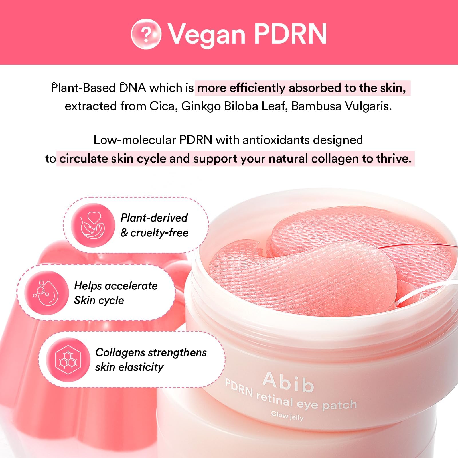 Abib Collagen Peptide Eye Patches
