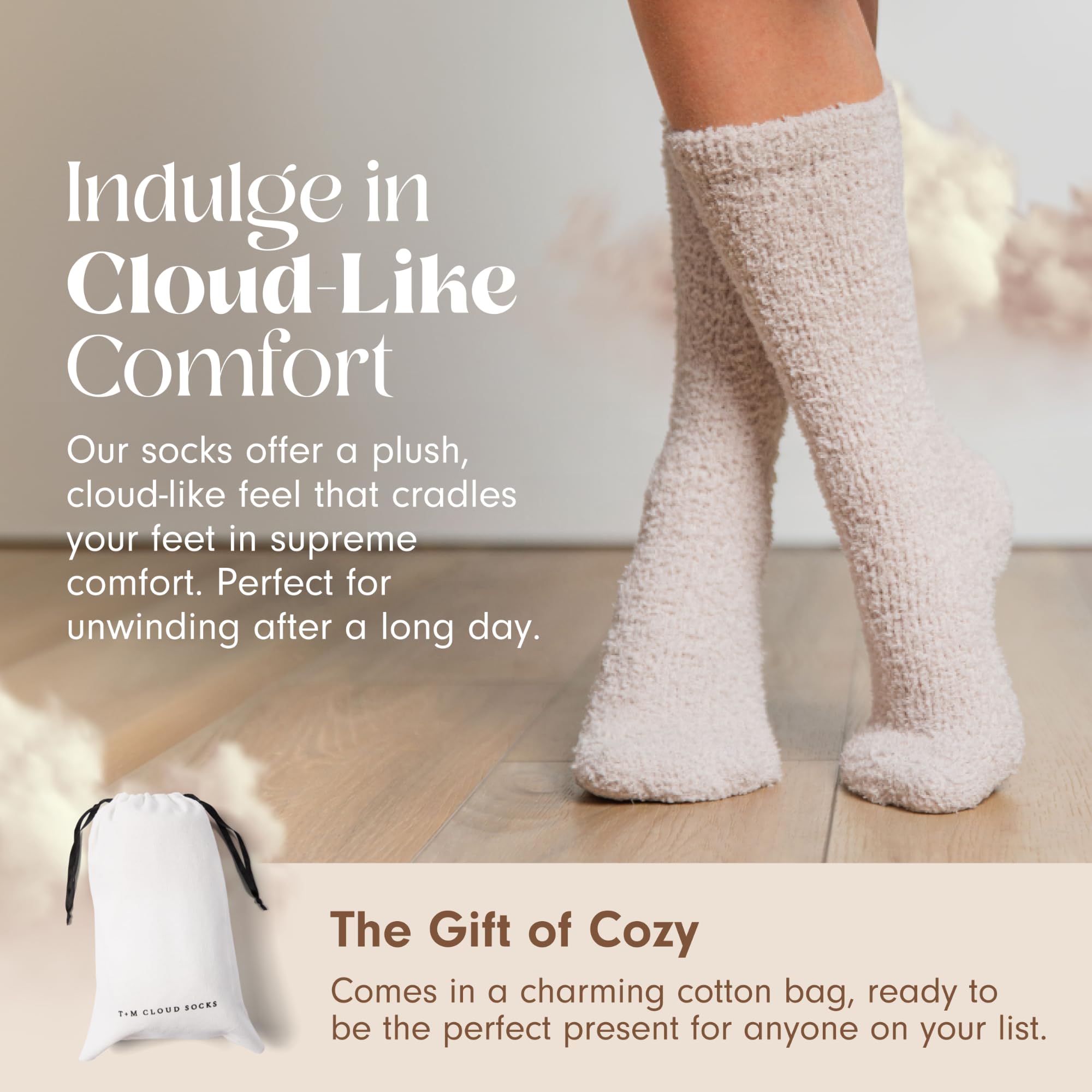 Ultra-Luxe Cloud Sock