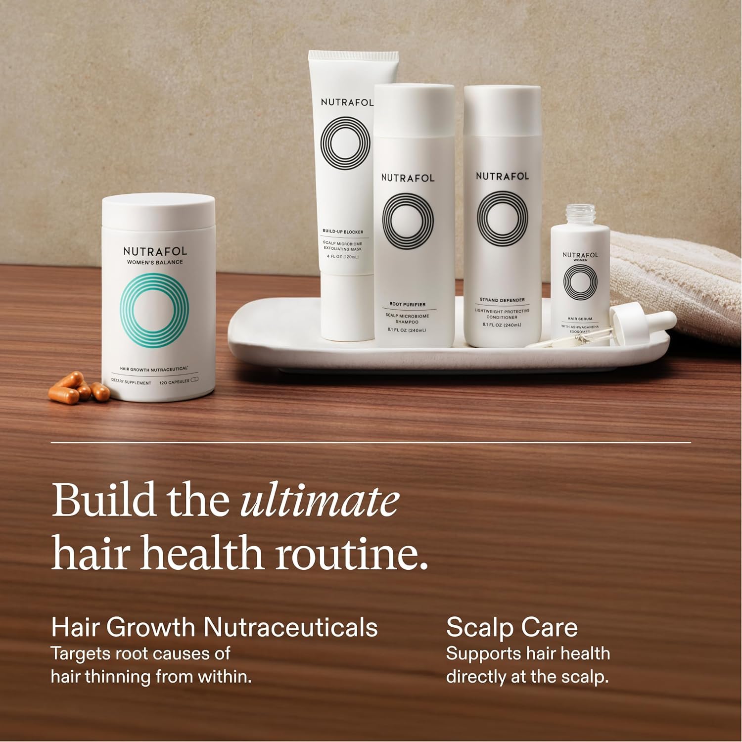 Nutrafol Women's Balance Hair Growth Supplements,