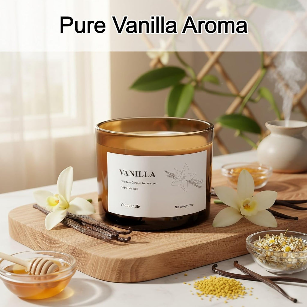 VOHO Lavender Wickless Candles