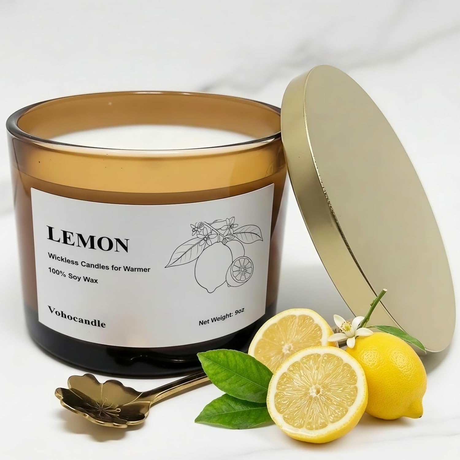 VOHO Lavender Wickless Candles