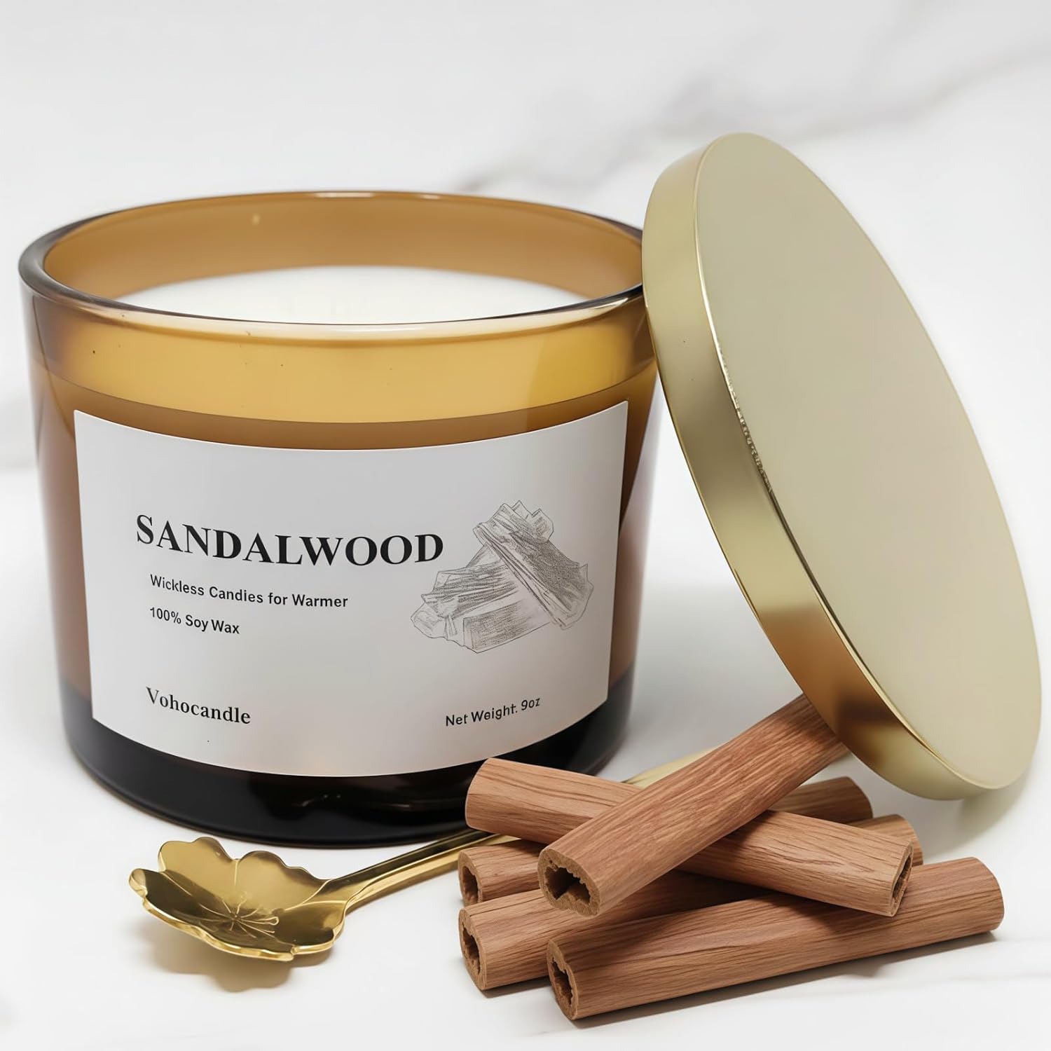 VOHO Lavender Wickless Candles