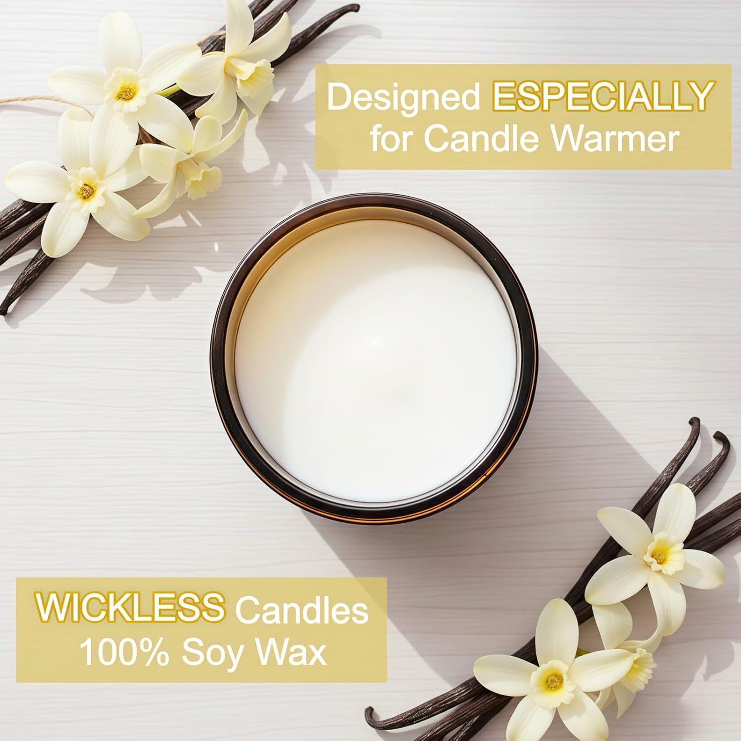 VOHO Lavender Wickless Candles
