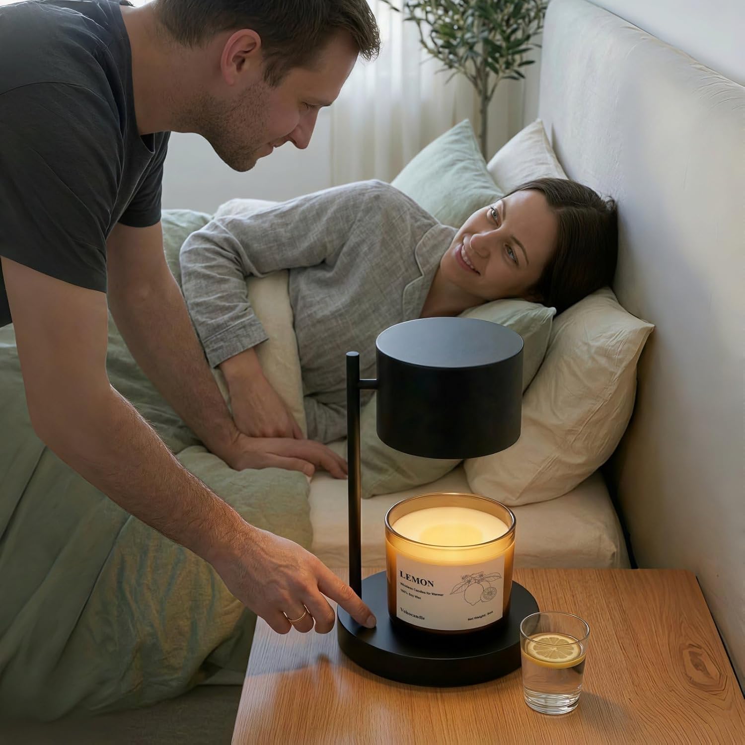 VOHO Lavender Wickless Candles