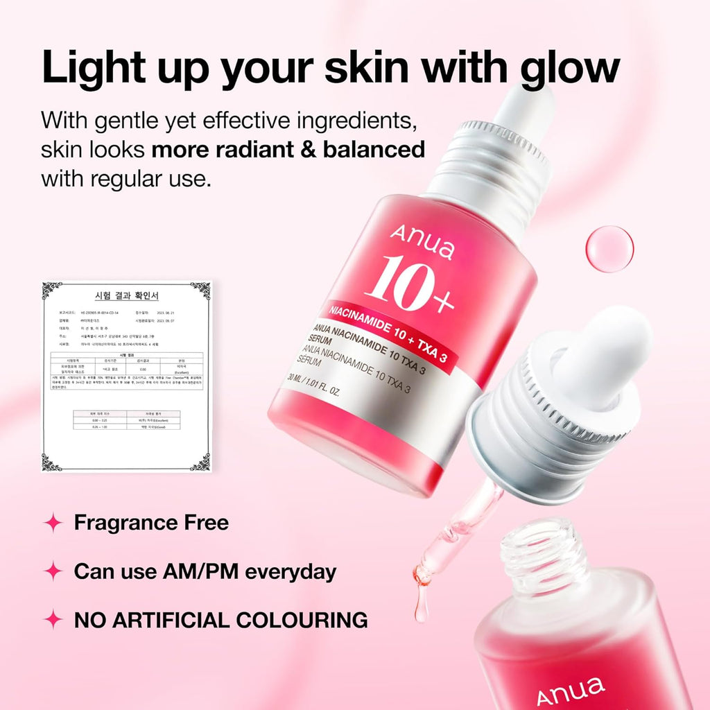Anua Niacinamide 10 + TXA 4 Serum