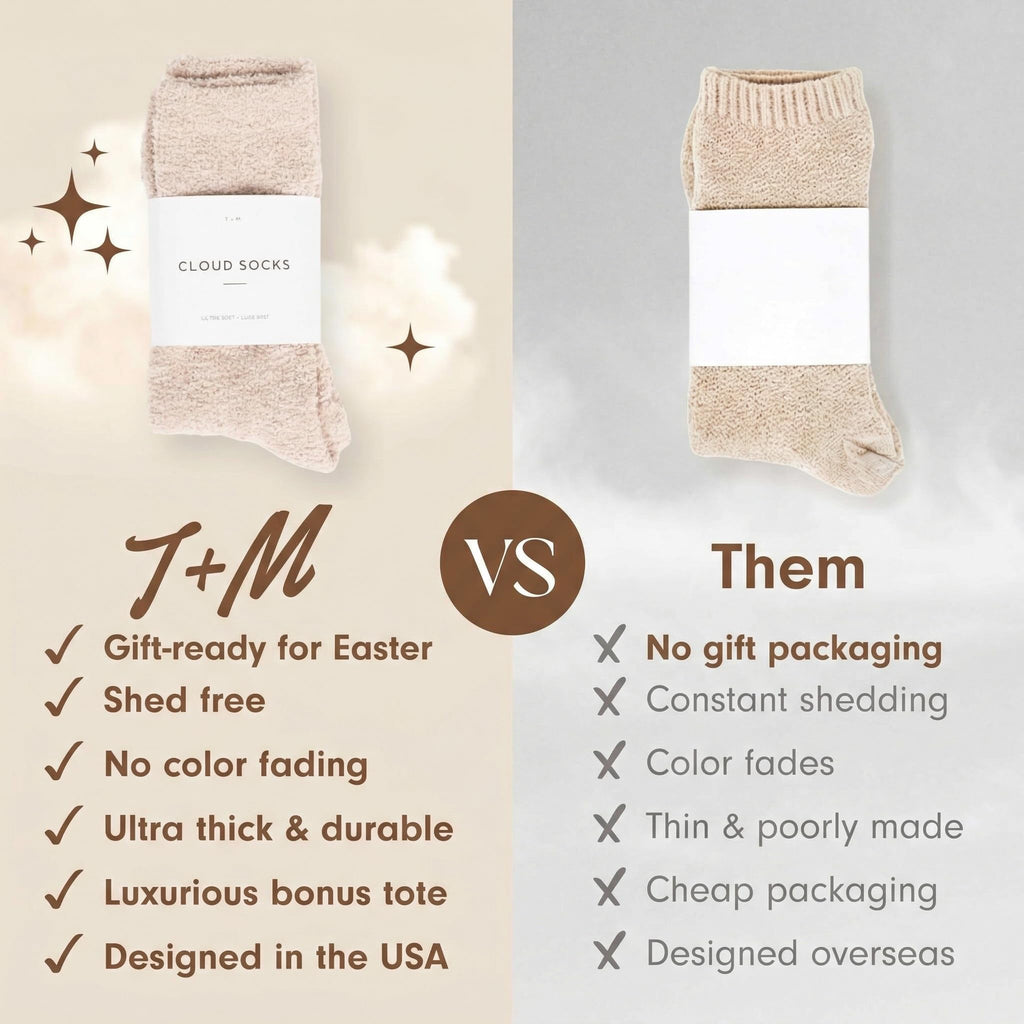 Ultra-Luxe Cloud Sock