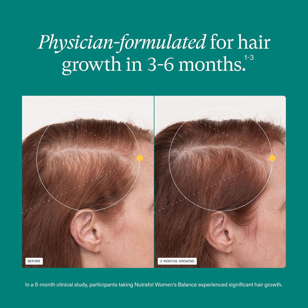 Nutrafol Women's Balance Hair Growth Supplements,