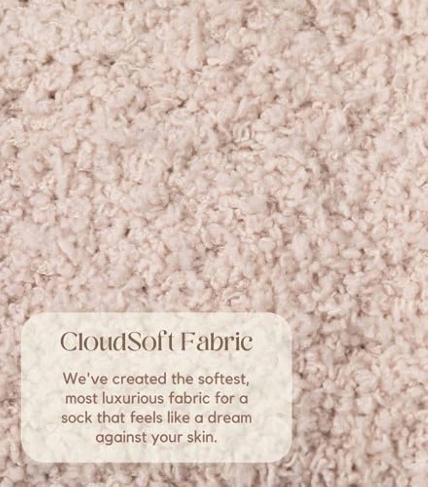 Ultra-Luxe Cloud Sock