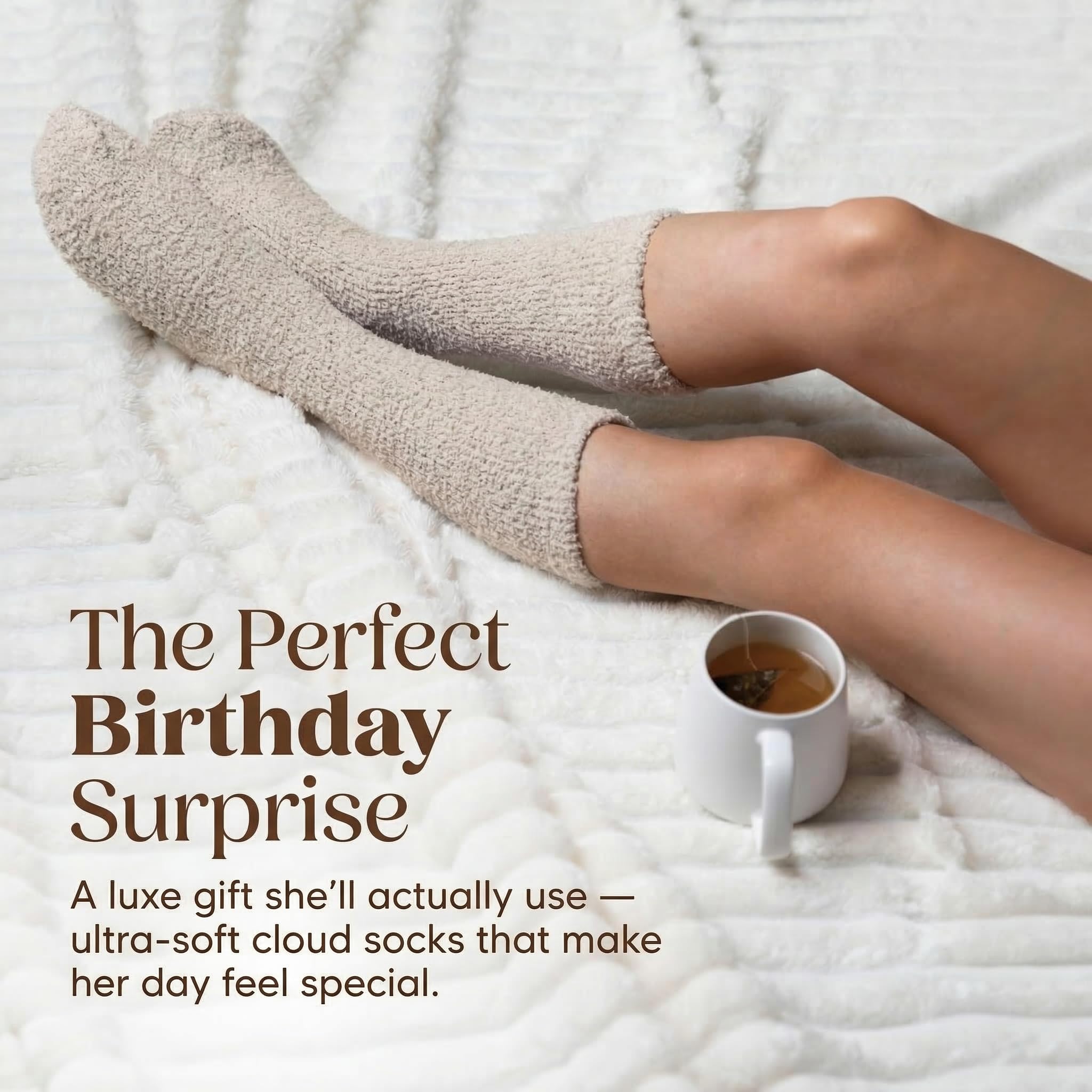 Ultra-Luxe Cloud Sock