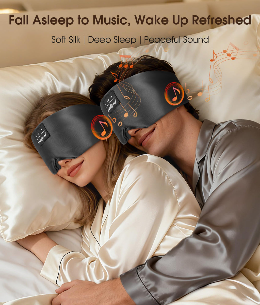 Mulberry Silk Bluetooth Sleep Mask