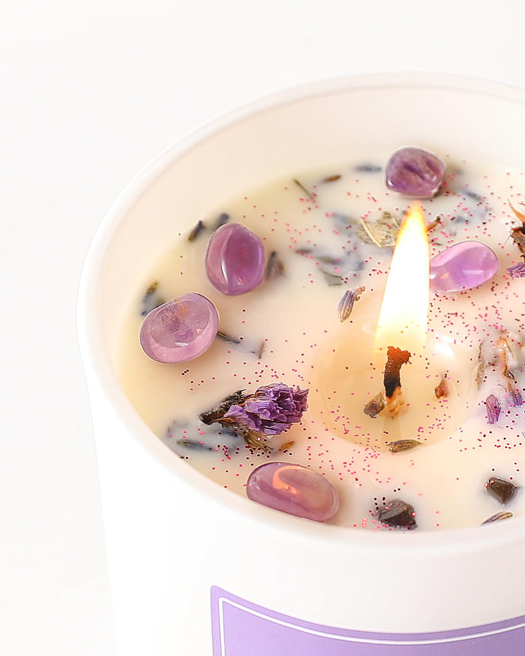 AOOVOO Lavender Candles