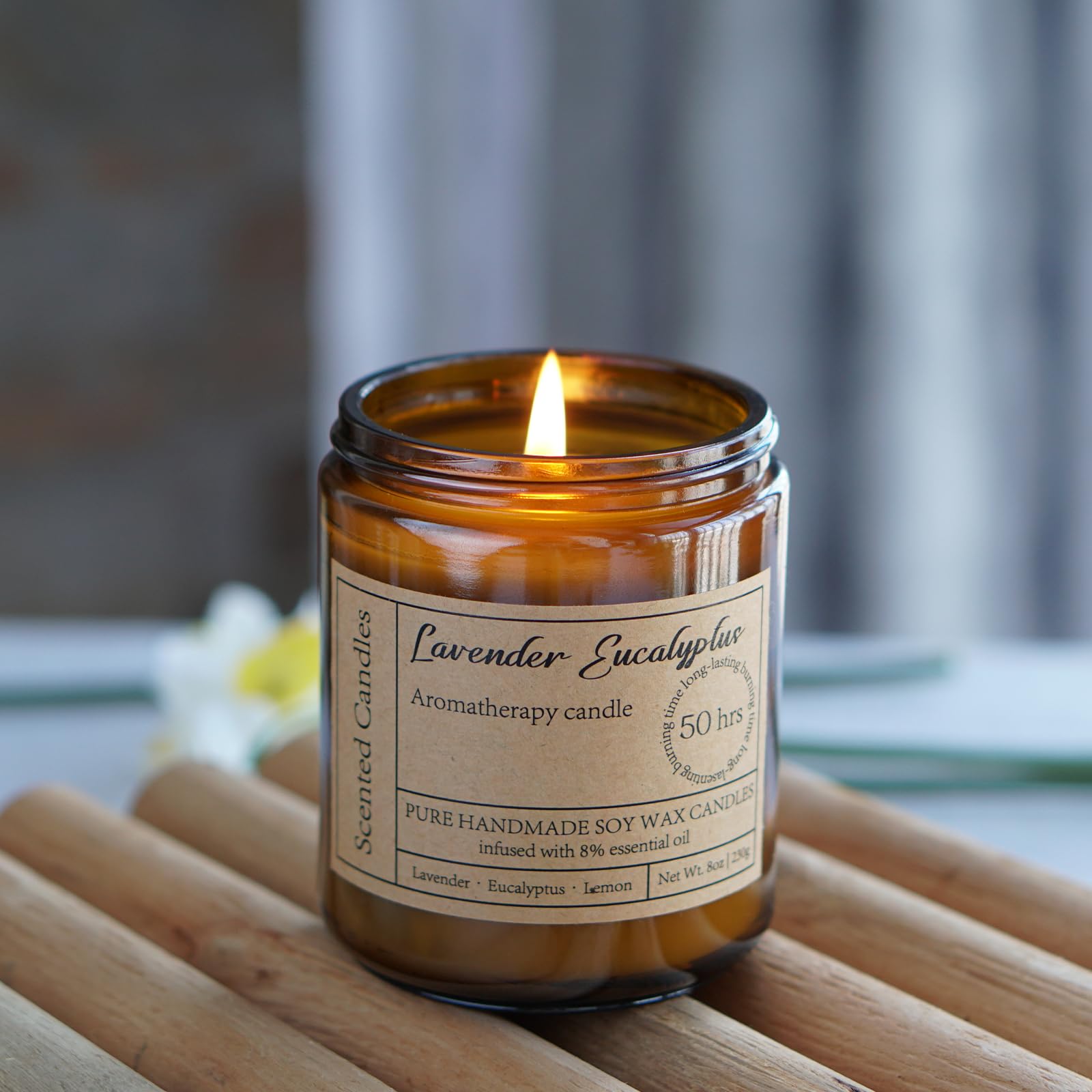 Lavender Eucalyptus Candles