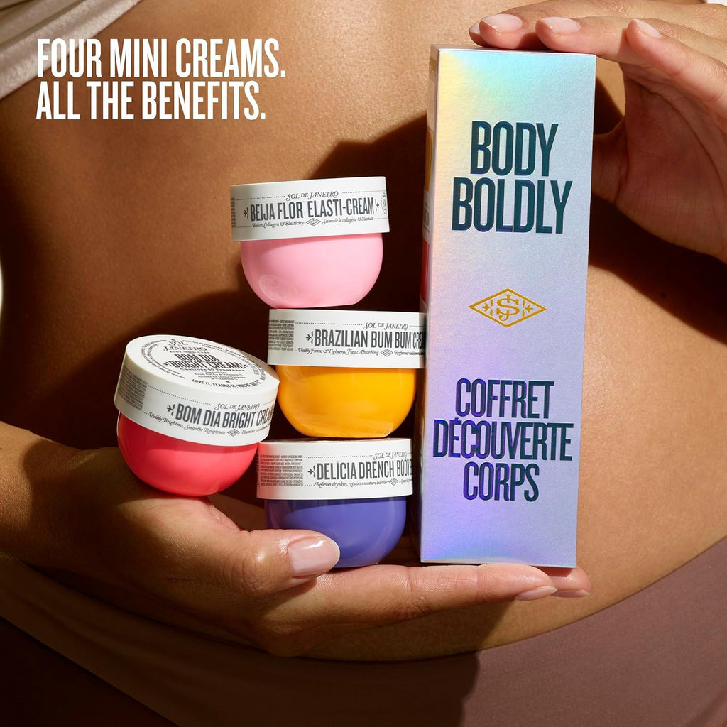 Sol de Janeiro Body Boldly Body Cream Discovery Set | Trial Size Beauty Minis