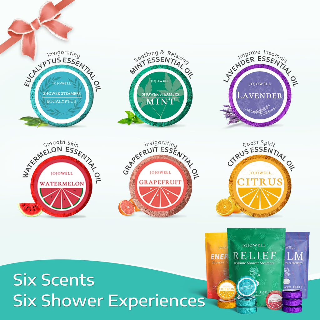 JoJowell Aromatherapy Shower Steamers
