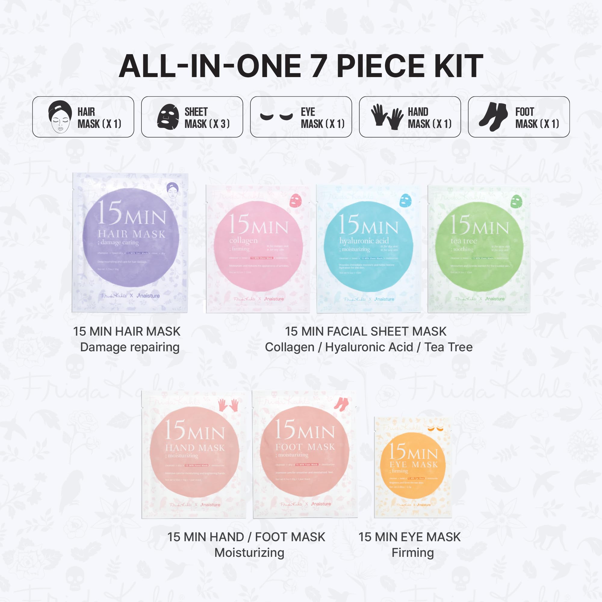 15 Min Pamper Me Korean Spa Skincare Set