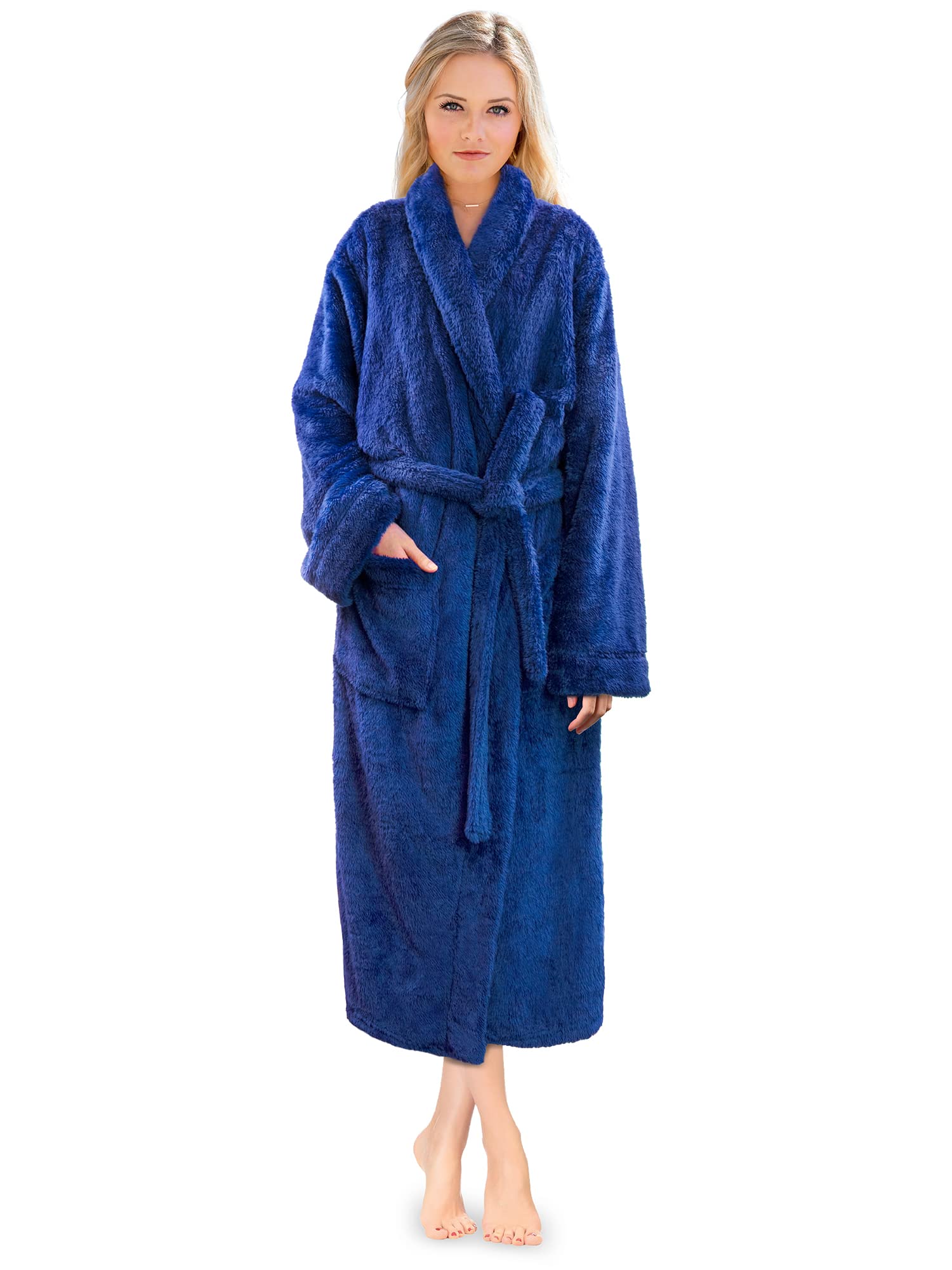 PAVILIA Plush Sherpa Robe