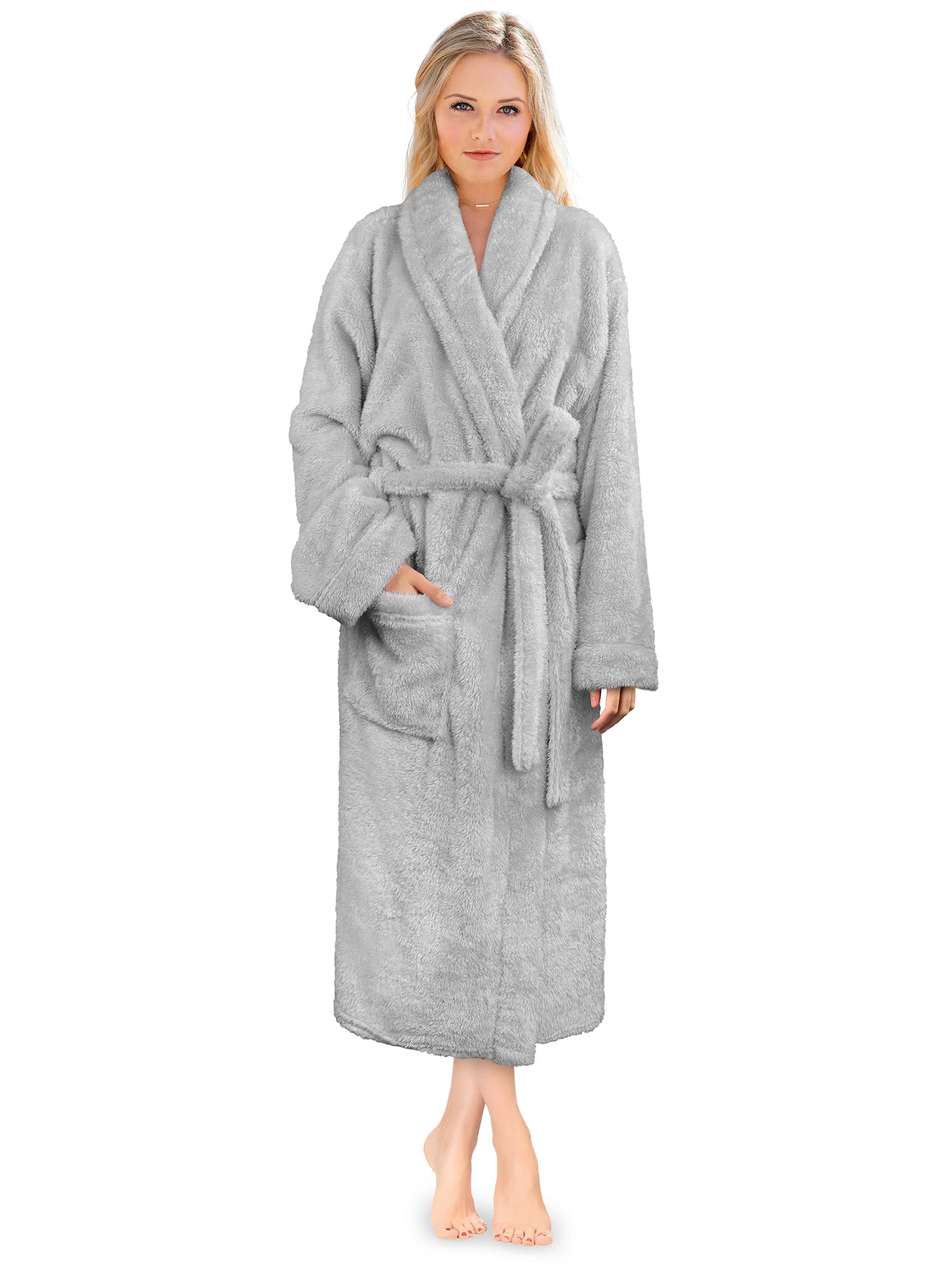 PAVILIA Plush Sherpa Robe