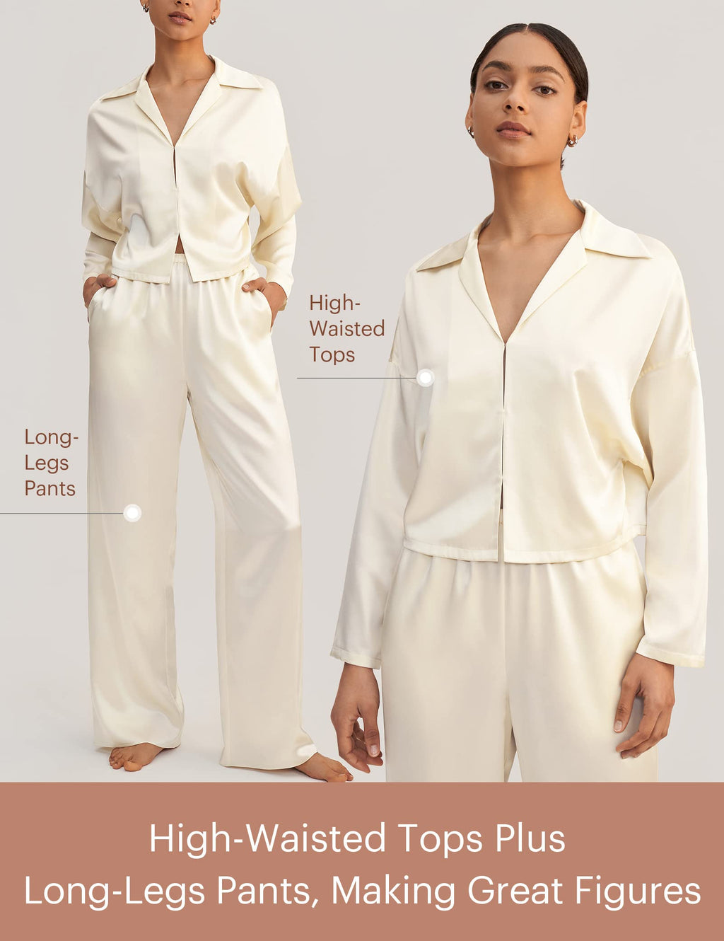 LilySilk 2 Piece Pajama Set