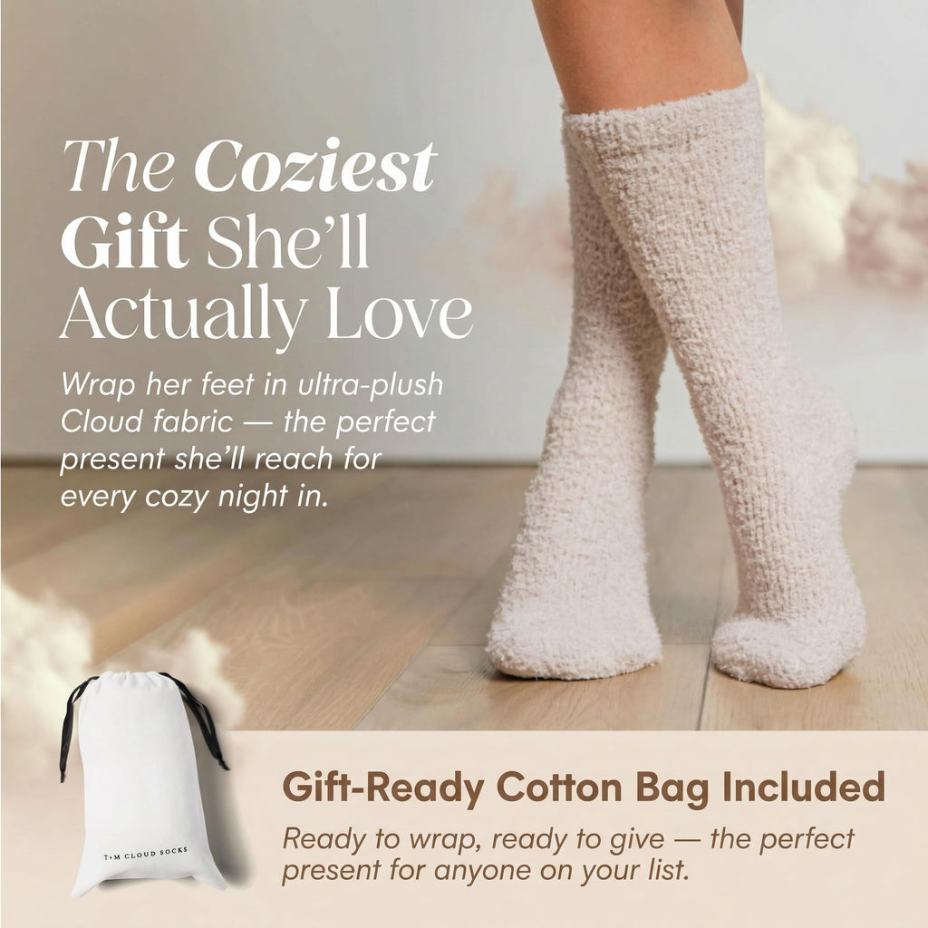 Ultra-Luxe Cloud Sock