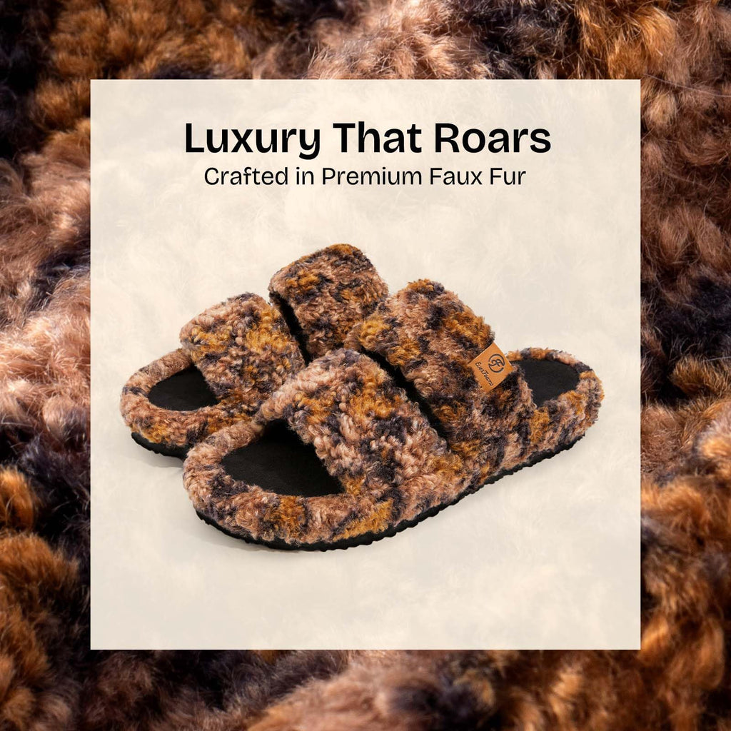 Fuzzy Memory Foam Slippers