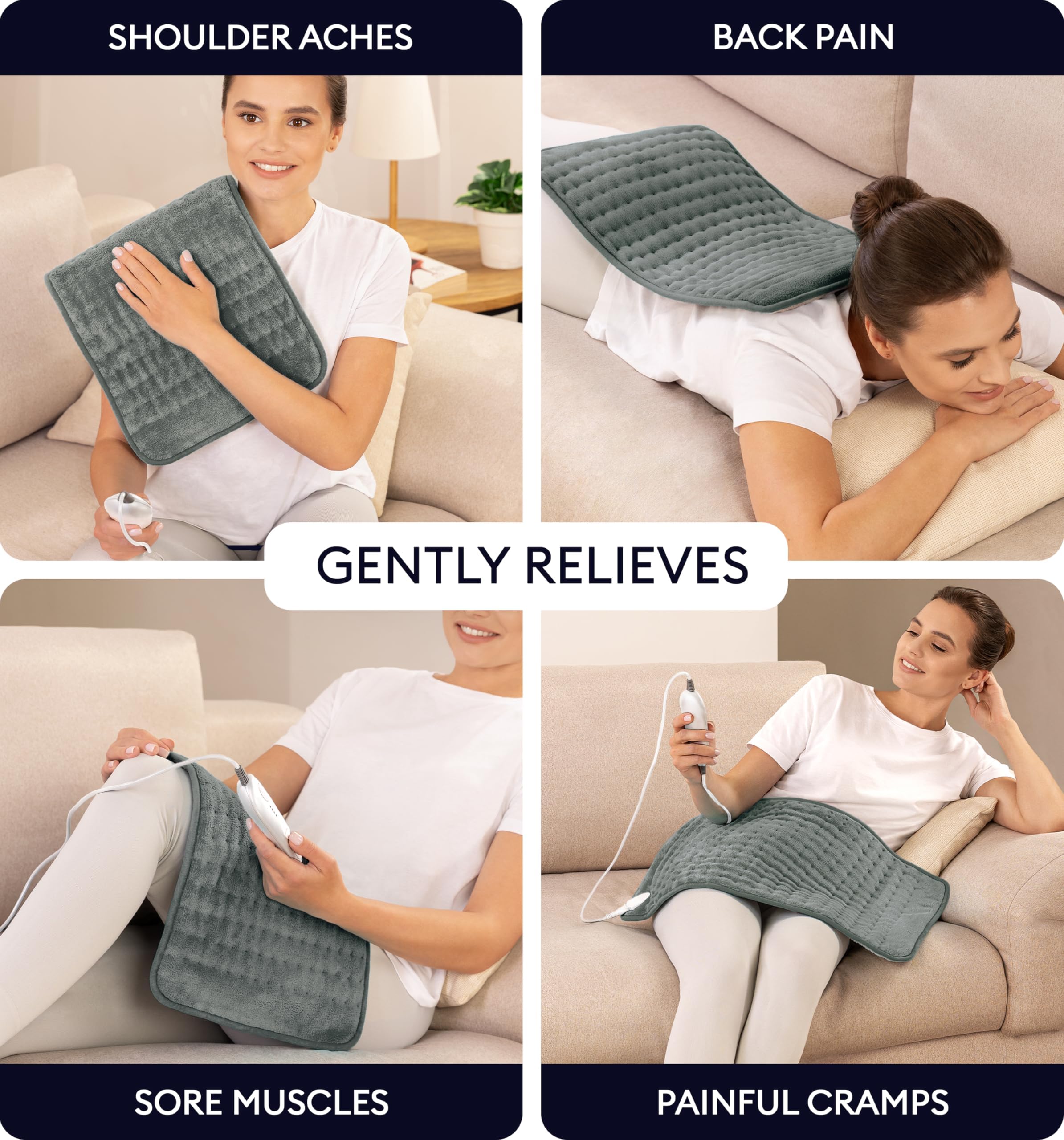 GENIANI 12×24 Electric Heating Pad