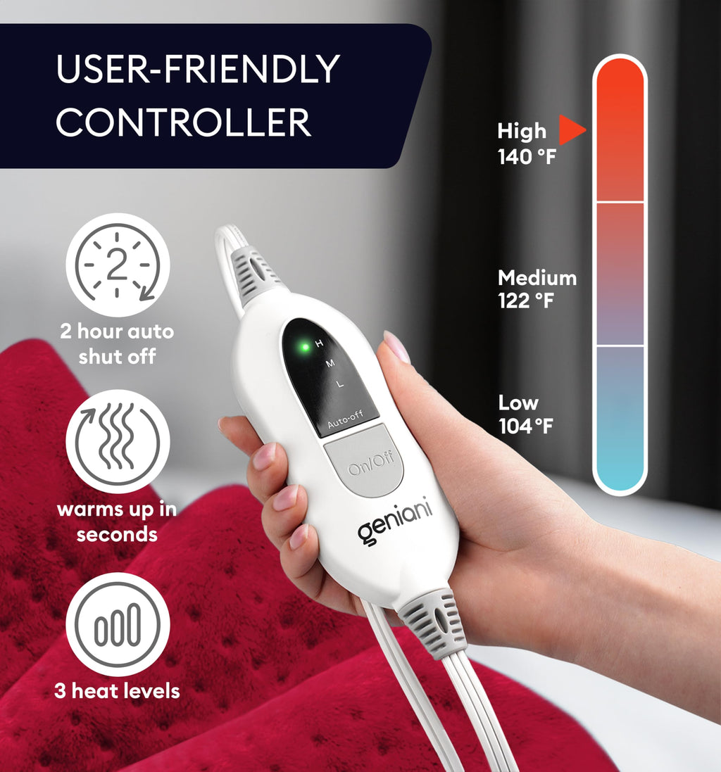 GENIANI 12×24 Electric Heating Pad