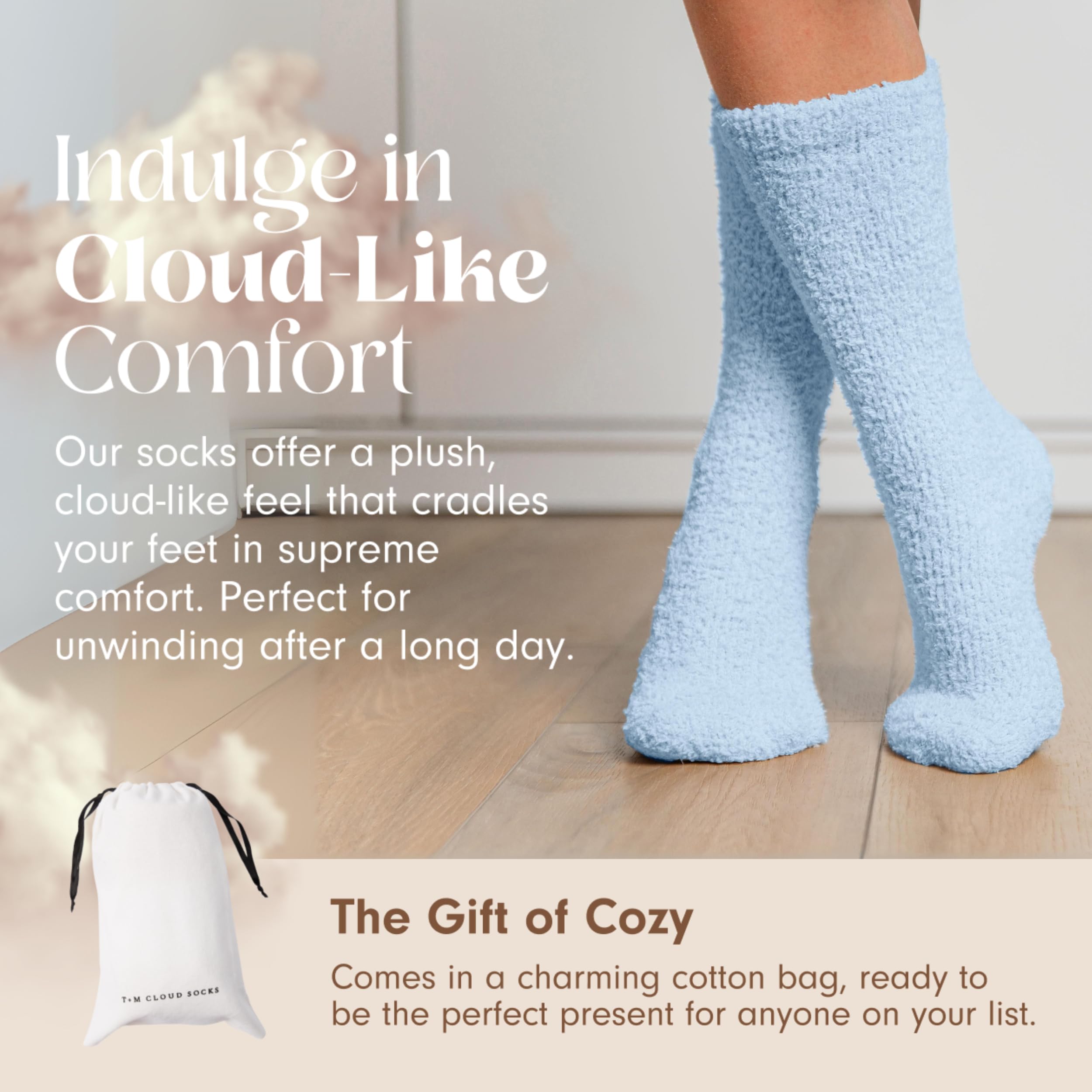 Ultra-Luxe Cloud Sock