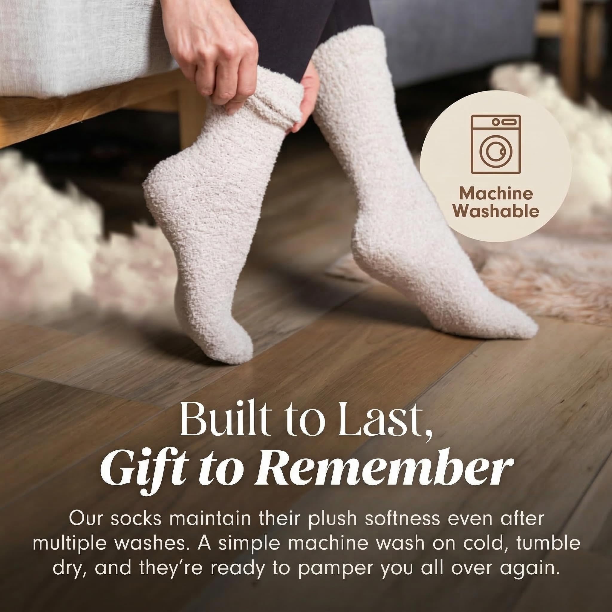 Ultra-Luxe Cloud Sock