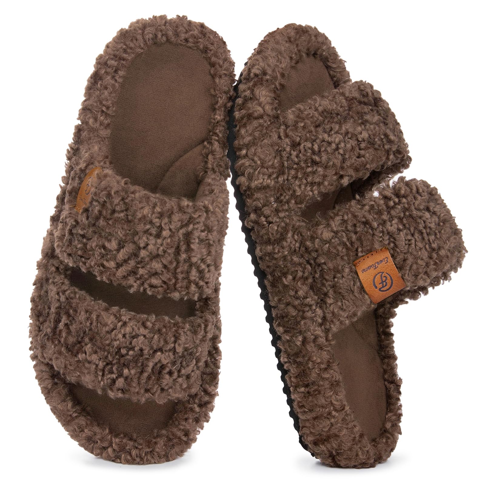 Fuzzy Memory Foam Slippers