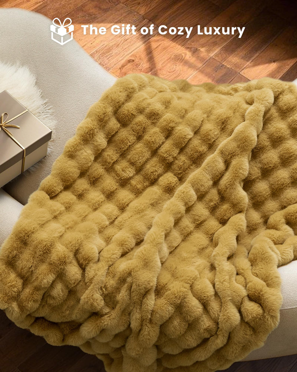 Ultra Soft Cozy 50x60 Faux Fur Throw
