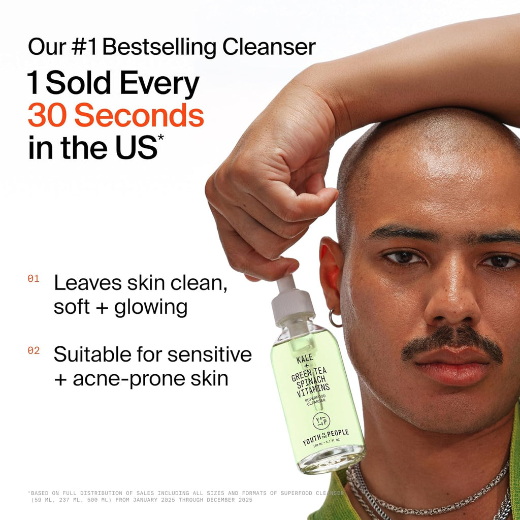Youth To The People Superfood Facial Cleanser - Kale + Green Tea Daily Face Wash