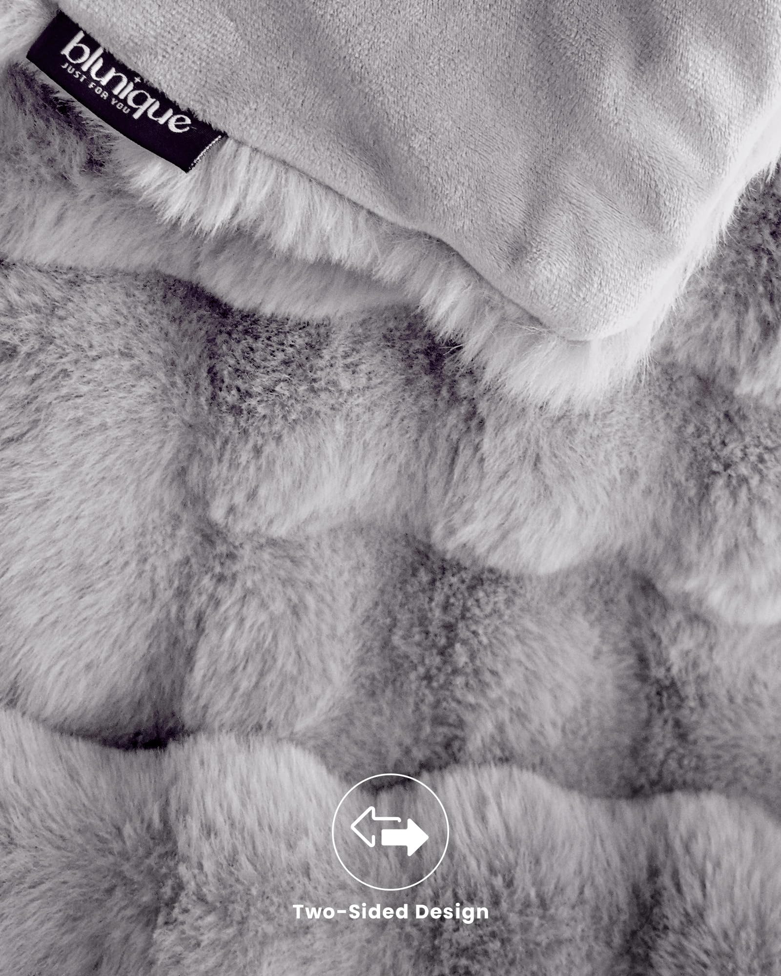 Ultra Soft Cozy 50x60 Faux Fur Throw