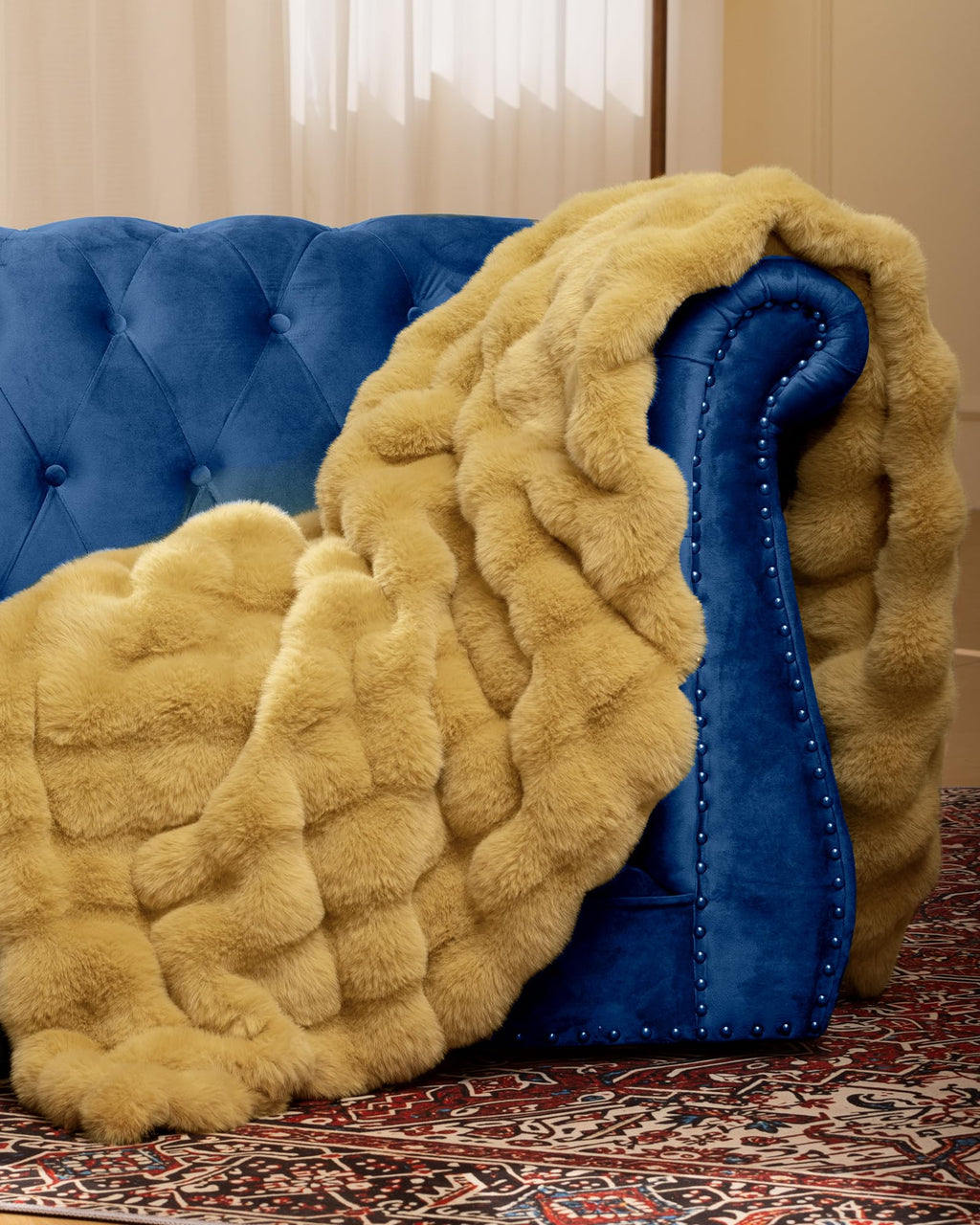 Ultra Soft Cozy 50x60 Faux Fur Throw