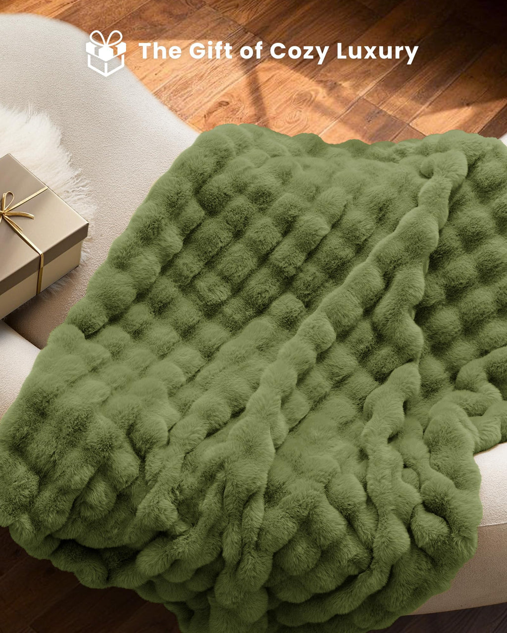 Ultra Soft Cozy 50x60 Faux Fur Throw