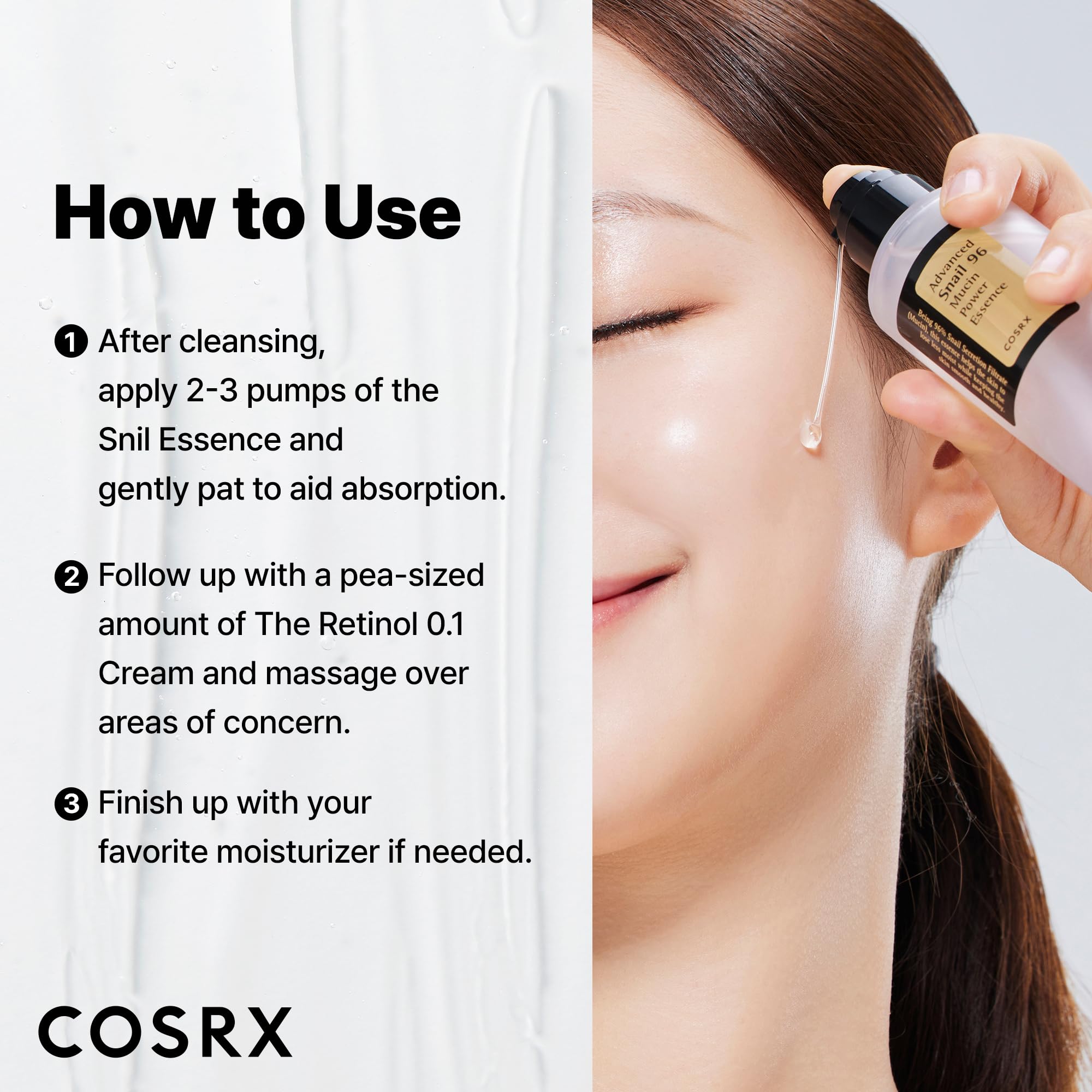 COSRX Snail Mucin Repairing Hydrating Serum